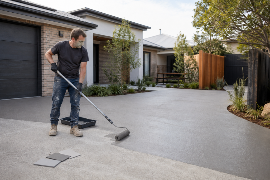 Concrete Paint Colours Shape Outdoor Renovation Trends